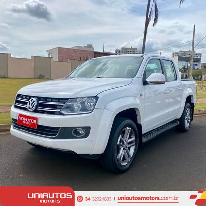 VOLKSWAGEN AMAROK 2.0 HIGHLINE 4X4 CD 16V TURBO INTERCOOLER DIESEL 4P AUTOMÁTICO VOLKSWAGEN AMAROK 2.0 HIGHLINE 4X4 CD 16V TURBO INTERCOOLER DIESEL 4P AUTOMÁTICO